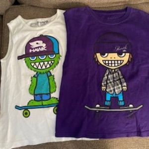 7 pcs-Boys Tops. Various brands. Size:7-8